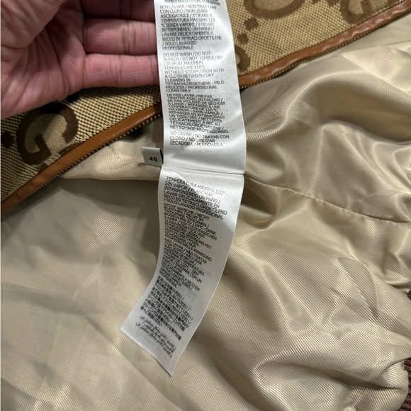 Gucci Jumbo GG Canvas Jacket Size 48/Medium - Picture 9 of 16